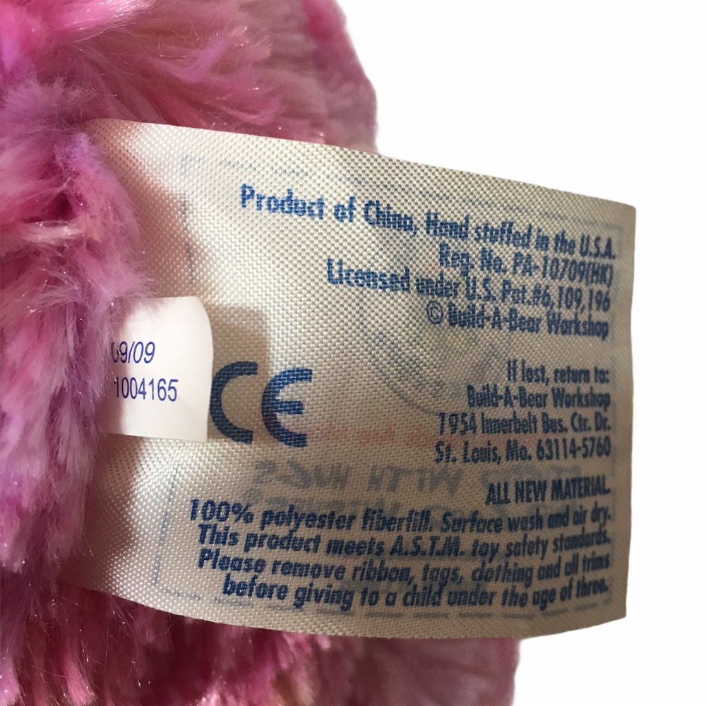 Build a Bear Pastel Endless Hugs Sherbet Plush 17" - Picture 7 of 7